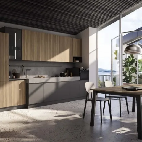 Cucina Moderna lineare Updesign 03 di Ar-Tre