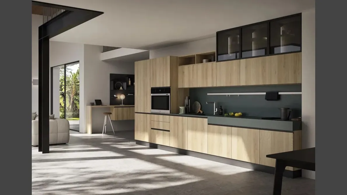 Cucina Moderna lineare Updesign 05 di Ar-Tre