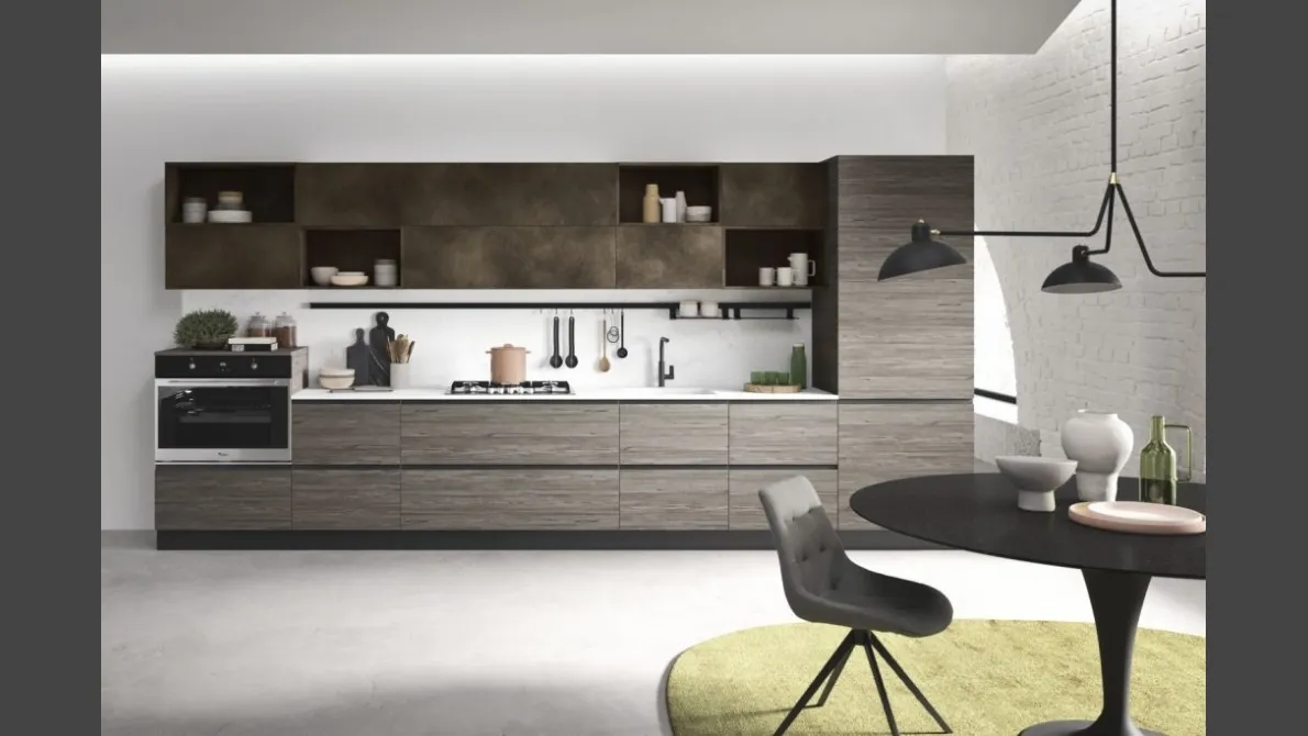 Cucina Moderna lineare Updesign 11 di Ar-Tre