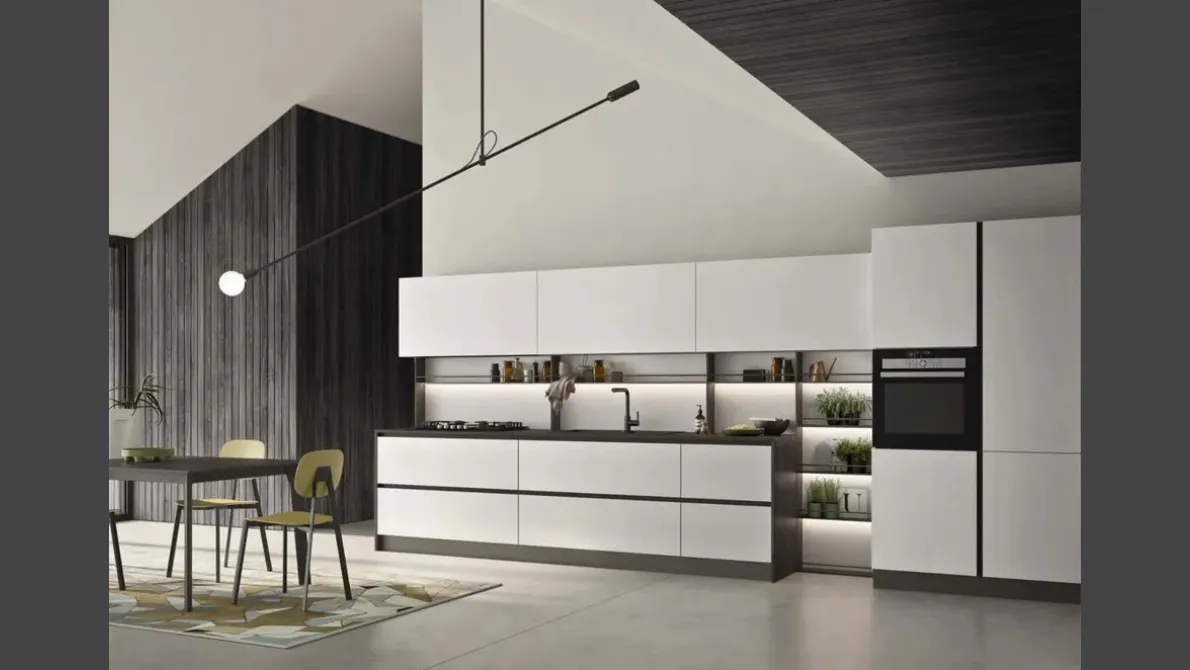 Cucina Moderna lineare Sky 01 di Ar-Tre