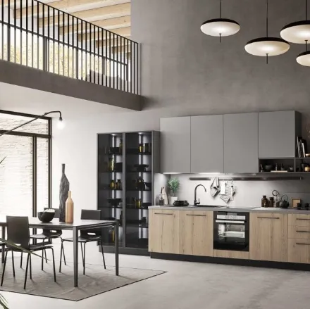 Cucina Moderna lineare Sky 06 di Ar-Tre