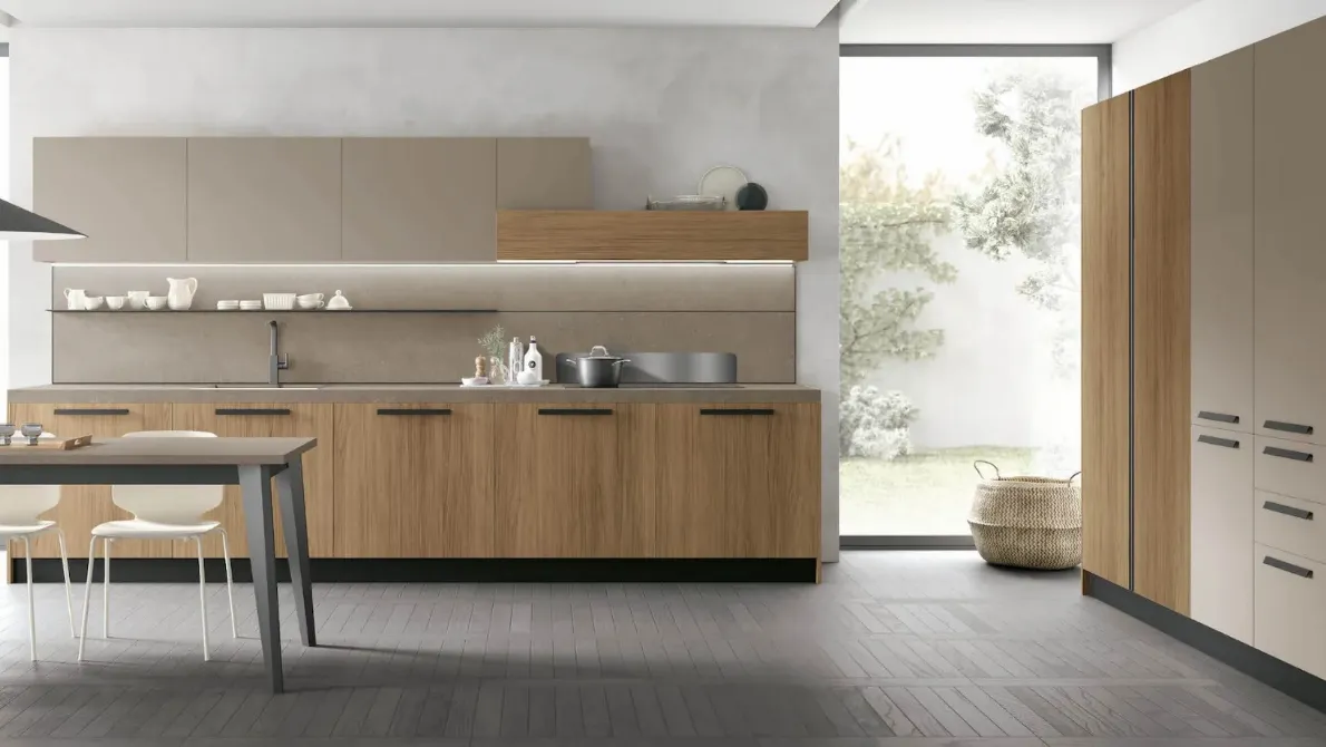 Cucina Moderna lineare Infinity di Stosa