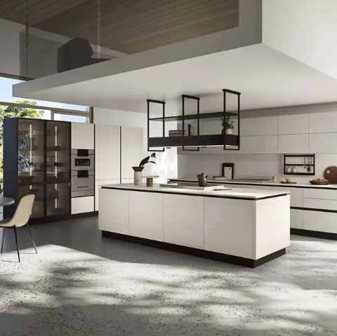 Cucina Moderna con isola Updesign 10 di Ar-Tre