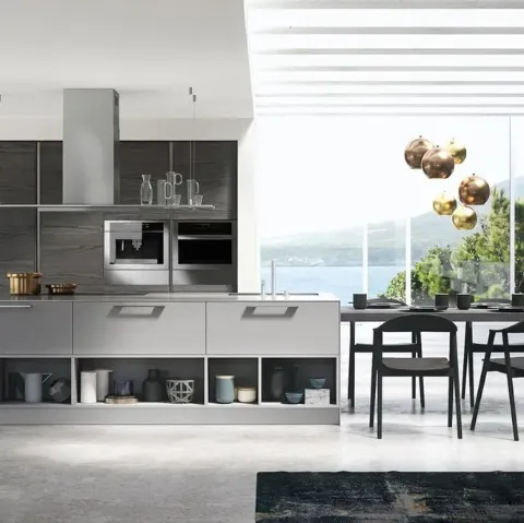 Cucina Moderna con isola Zoe Design 03 di Ar-Tre