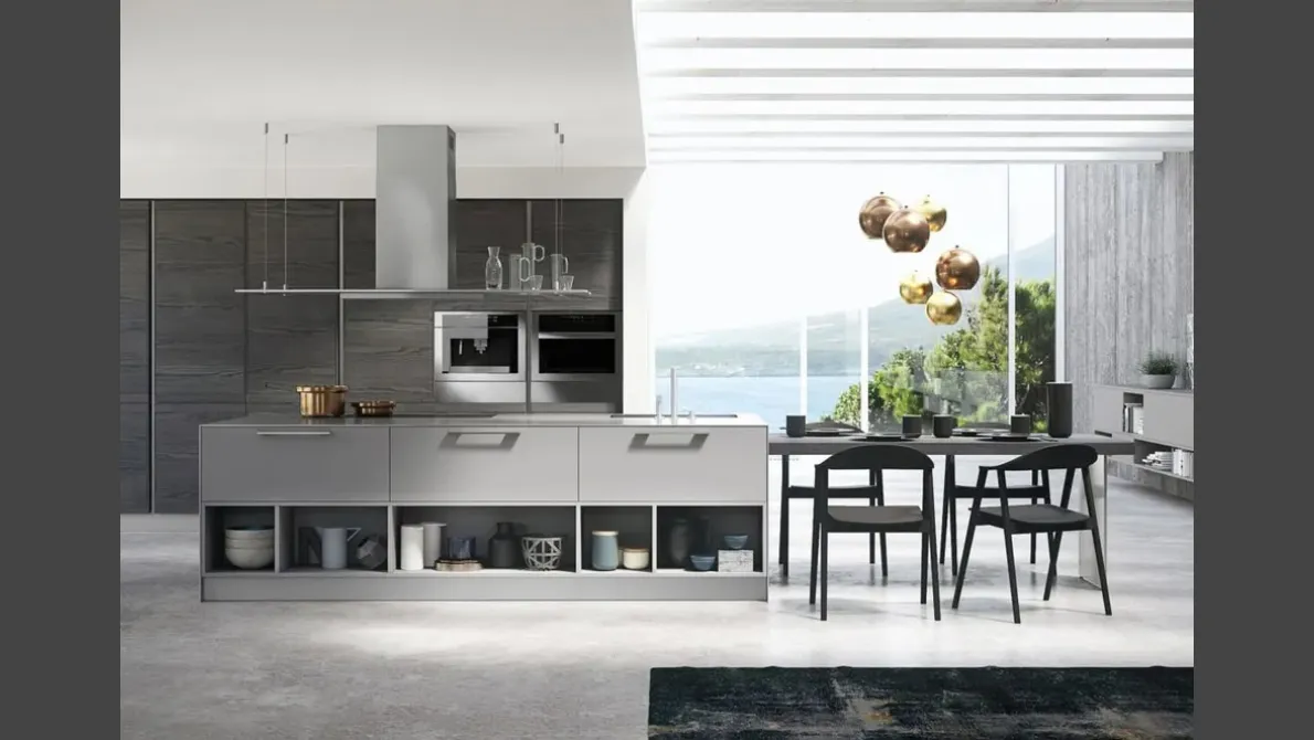 Cucina Moderna con isola Zoe Design 03 di Ar-Tre